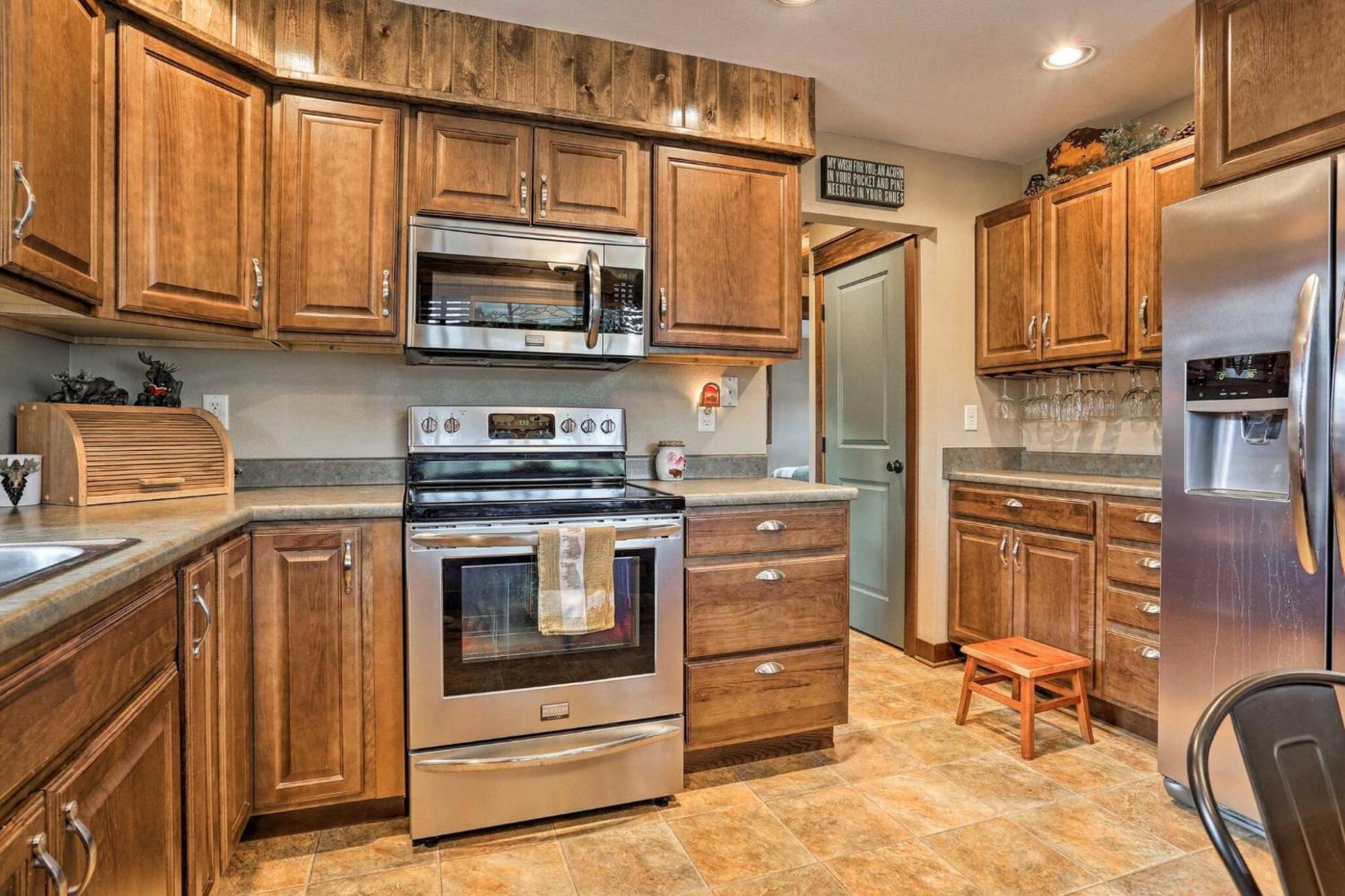 Cozy Custer Cottage W Deck: Walk To Shops Food Екстер'єр фото